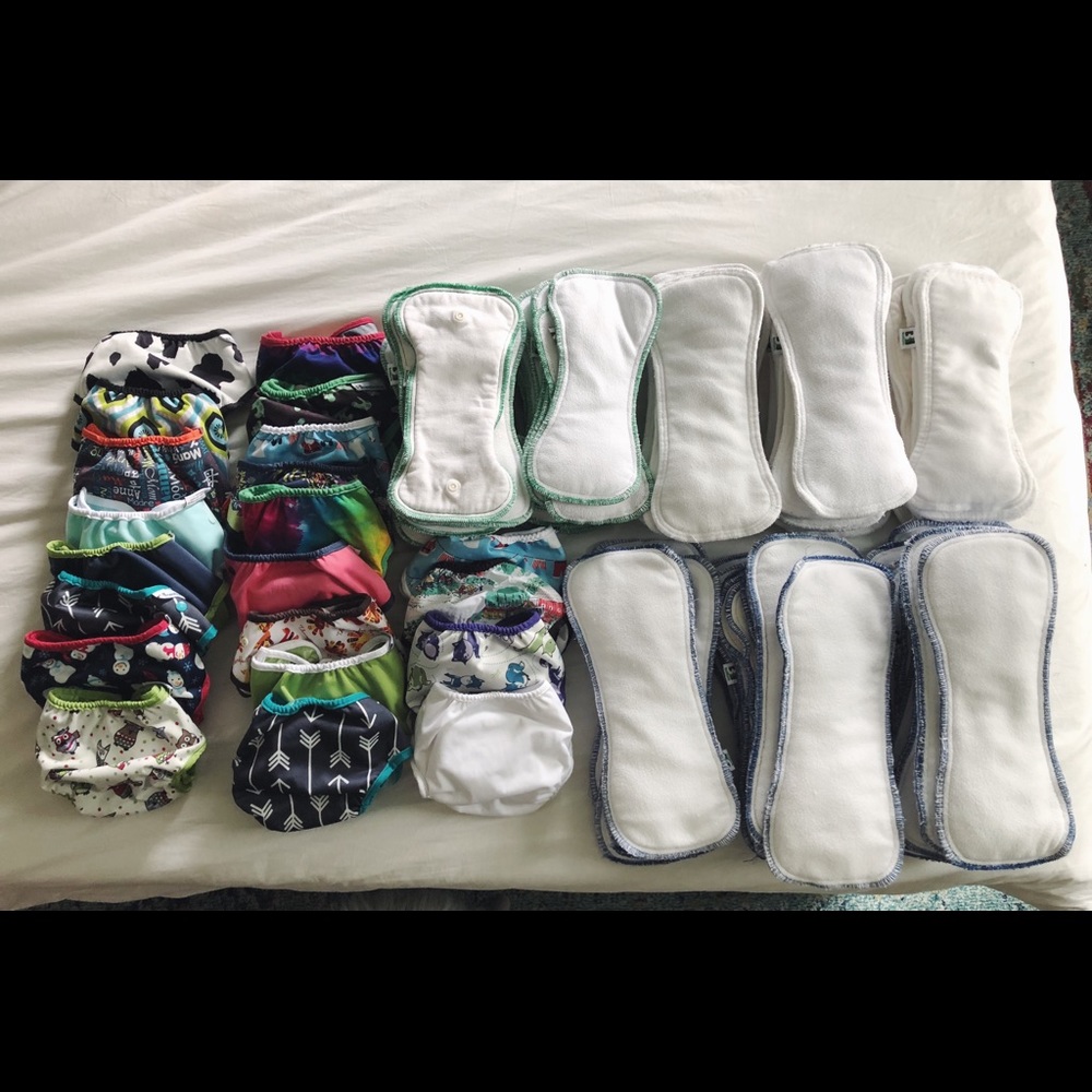 HUGE best bottoms cloth diaper lot